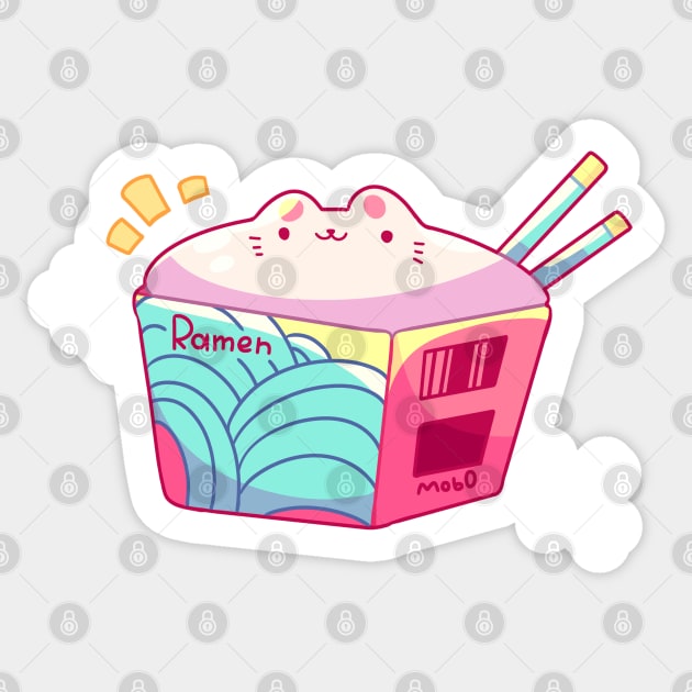 ramen Sticker by Mob0